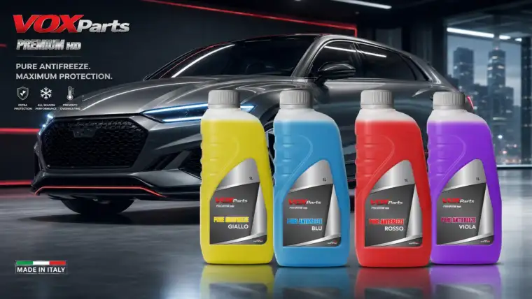 Liquidi antigelo VOXParts: protezione, affidabilità e performance in ogni stagione