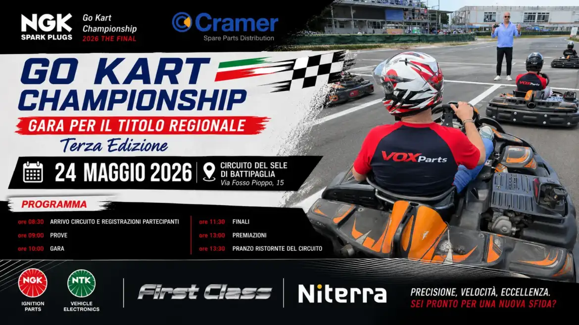 VOXParts presente al Go Kart Championship 2026 di Battipaglia